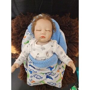 NPK Collection Realistic Baby Doll 20" Reborn Doll w Hair Girl Or Boy Curls